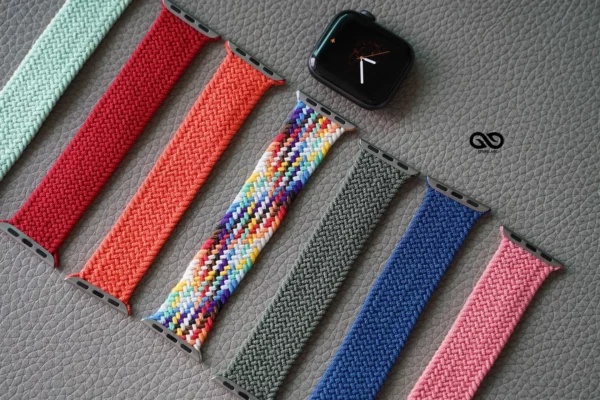 Braided Solo Loop For Apple Watch 44MM 45MM 46MM Series 4 5 6 7 8 9 10 SE SE 2 Gen - Image 19