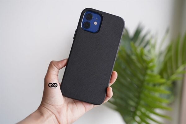 Grainy Textured Vegan Leather Case for iPhone 12 - Image 22