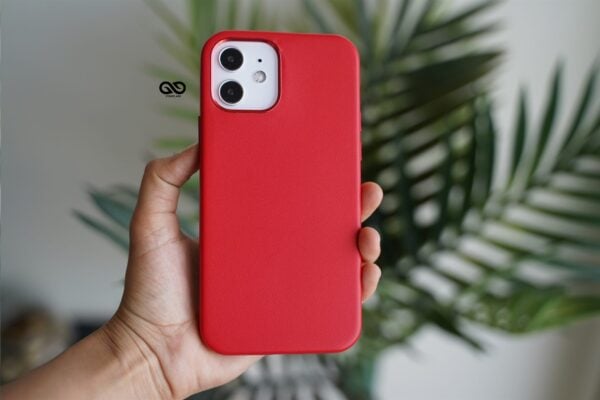 Vegan Leather Case for 12 (Metal Buttons)