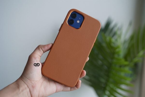 Grainy Textured Vegan Leather Case for iPhone 12 - Image 11