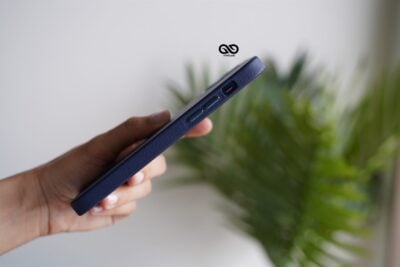 Grainy Textured Vegan Leather Case for iPhone 12