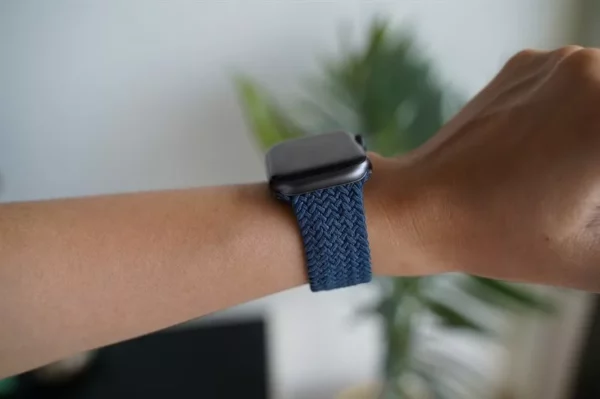 Braided Solo Loop For Apple Watch 44MM 45MM 46MM Series 4 5 6 7 8 9 10 SE SE 2 Gen - Image 110