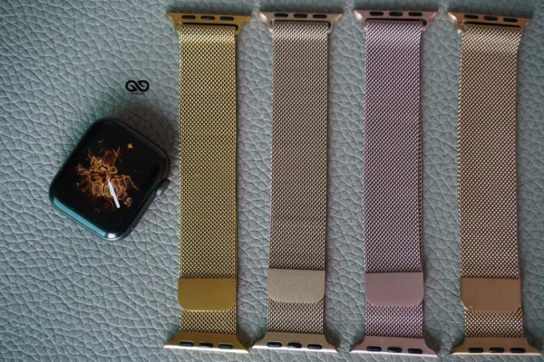 Milanese Magnetic Metal Loop strap for Apple Watch 42MM 41MM 40MM Series 4 5 6 7 8 9 10 SE SE 2 Gen