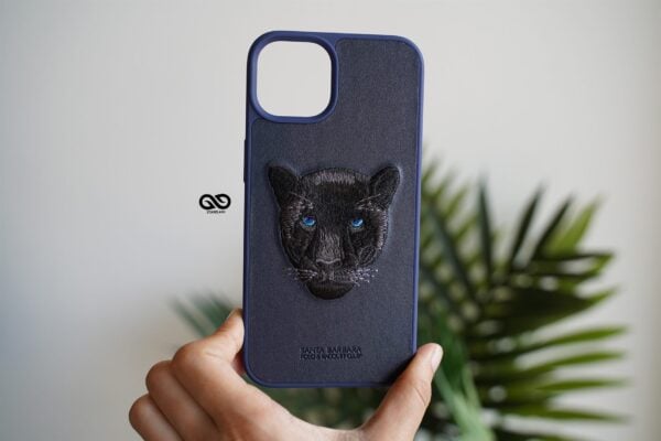 Black Panther Leather Case - Blue For iPhone 13 - Image 8
