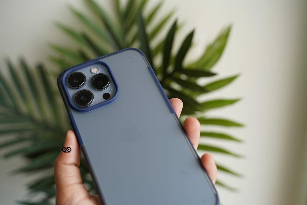 Blue Slim Armor Matte Case for iPhone 12 Pro Max