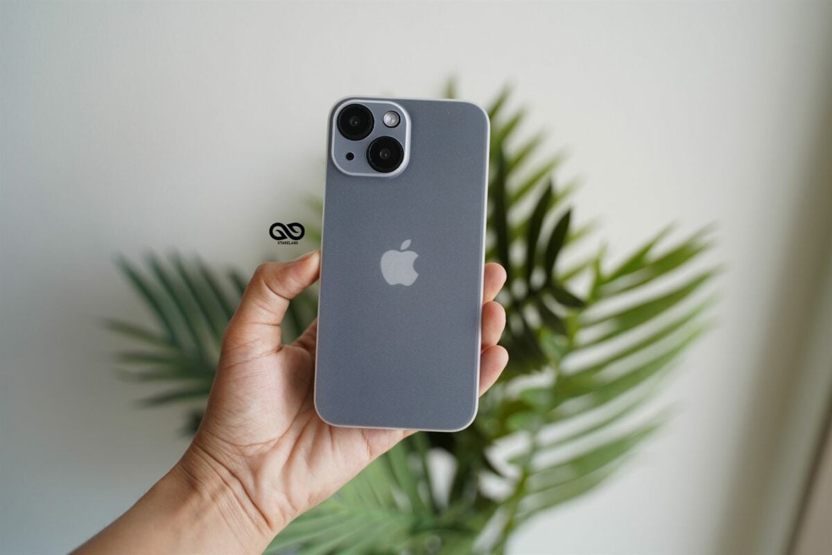 Frosted White Ultra Thin Case for iPhone 13 Mini (Phone Not Included)