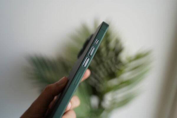 Green Ultra Thin Case for iPhone 13 Pro - Image 12