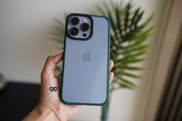 Pine Green Drop Proof Transparent Sleek Case For iPhone 13 Pro - Image 8