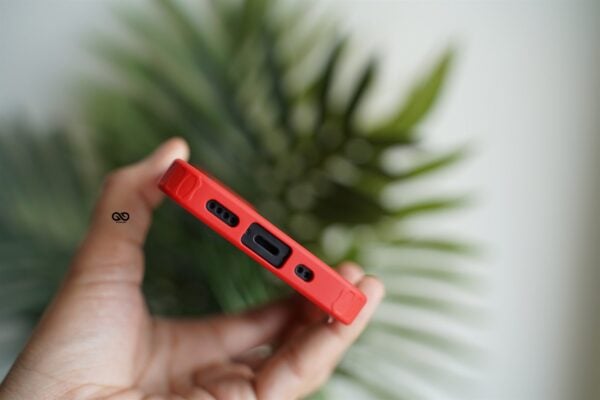 Red Slim Armor Matte Case for iPhone 13 Mini - Image 2