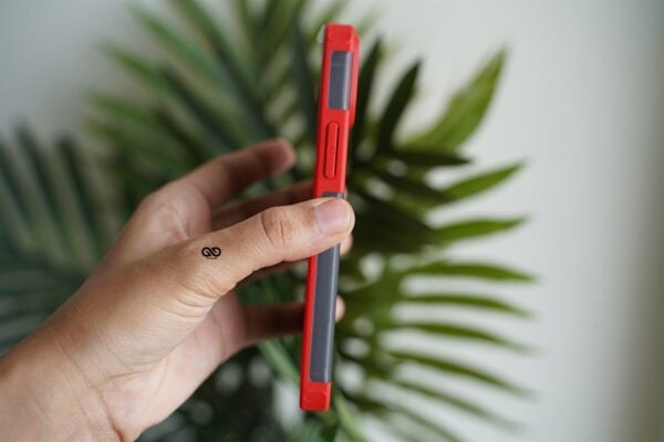 Red Slim Armor Matte Case for iPhone 13 Mini - Image 11