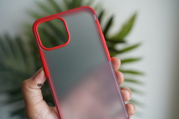 Red Slim Armor Matte Case for iPhone 13 Mini - Image 14