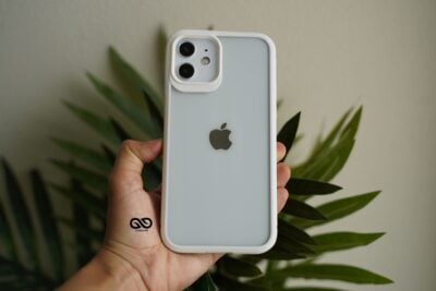 Rugged Border Clear Case For iPhone 12 Mini
