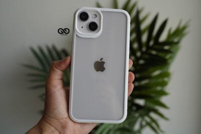 Rugged Border Clear Case For iPhone 13 Mini