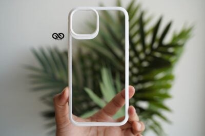 Rugged Border Clear Case For iPhone 13 Mini