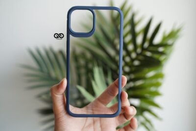 Rugged Border Clear Case For iPhone 13 Mini