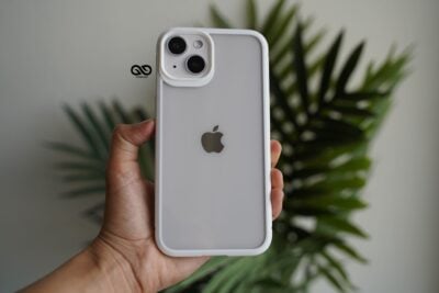 Rugged Border Clear Case For iPhone 13 Mini