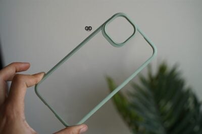 Rugged Border Clear Case For iPhone 13 Mini