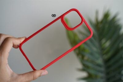 Rugged Border Clear Case For iPhone 13 Mini