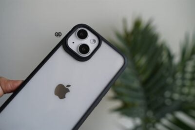 Rugged Border Clear Case For iPhone 13 Mini