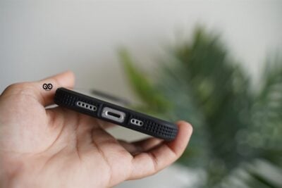Rugged Border Clear Case For iPhone 13 Mini