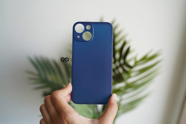 Sapphire Blue Ultra Thin Case for iPhone 13 Mini - Image 7