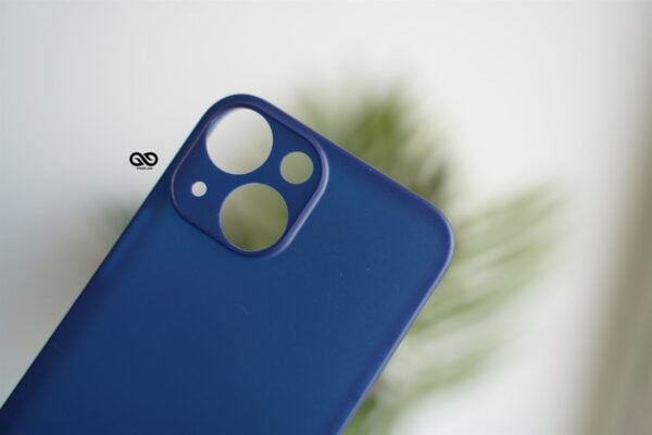 Sapphire Blue Ultra Thin Case for iPhone 13 Mini - Image 4