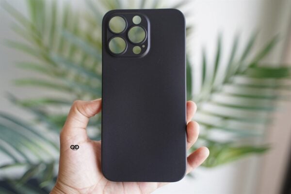 Dark Black Ultra Thin Case for iPhone 13 Pro - Image 5