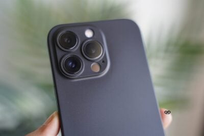 Dark Black Ultra Thin Case for iPhone 13 Pro