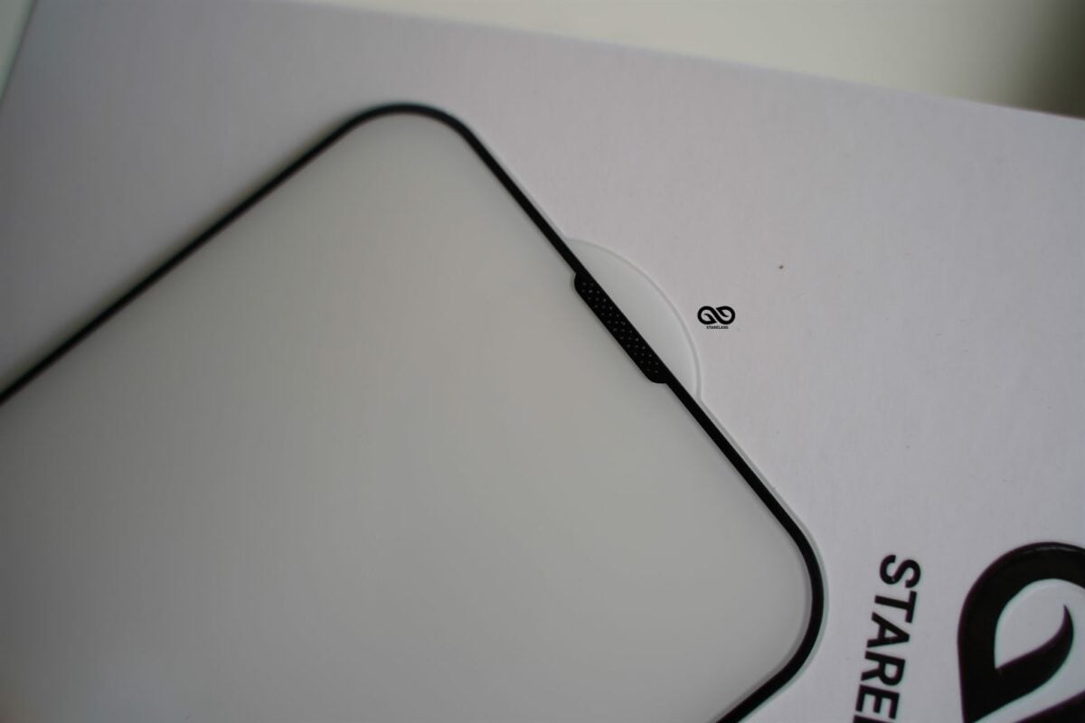 Dust grill Tempered glass for iPhone 14