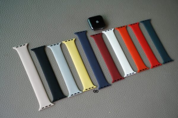 Silicone Solo Loop For Apple Watch 42MM 41MM 40MM Series 4 5 6 7 8 9 10 SE SE 2 Gen - Image 47