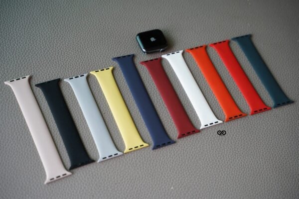 Silicone Solo Loop For Apple Watch 42MM 41MM 40MM Series 4 5 6 7 8 9 10 SE SE 2 Gen - Image 49