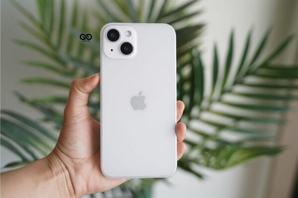Frosted White Ultra Thin Case for iPhone 14 Plus - Image 5