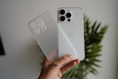 Frosted White Ultra Thin Slim Case for iPhone 13 Pro
