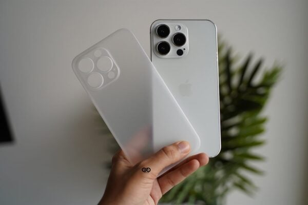 Frosted White Ultra Thin Slim Case for iPhone 13 Pro - Image 11