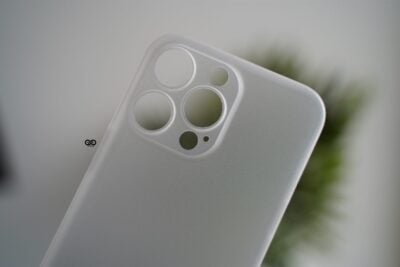 Frosted White Ultra Thin Slim Case for iPhone 13 Pro