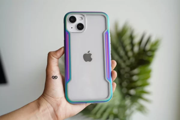 Iridescent Tactical Defense Case For iPhone 14 Plus
