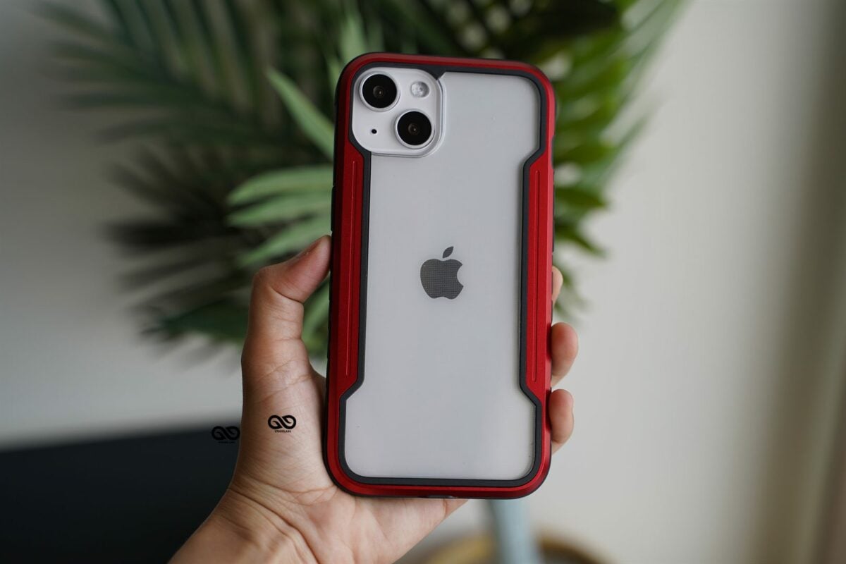 Red Tactical Defense Case For iPhone 13