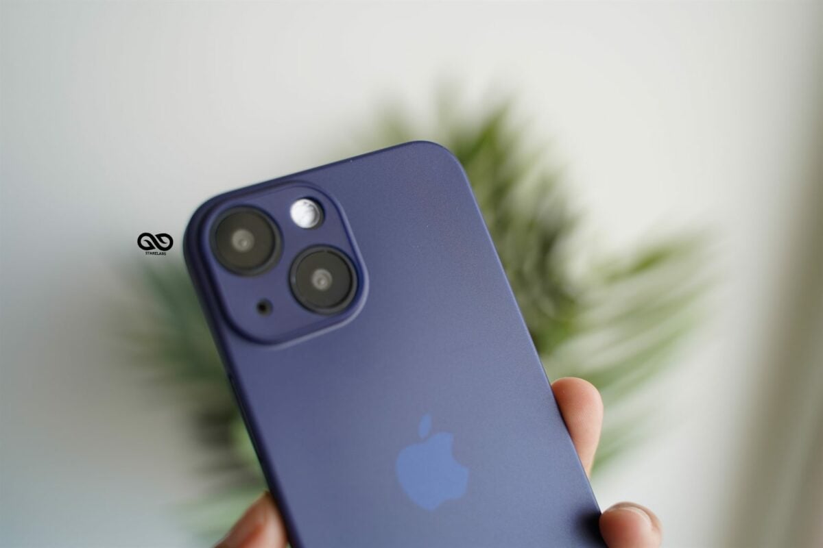 Sapphire Blue Ultra Thin Case for iPhone 13 Mini
