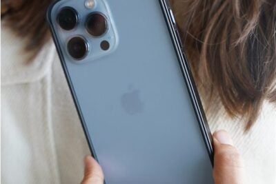 Black Fiber Bumper for iPhone 13 Pro Max (Bumper, not a Case)