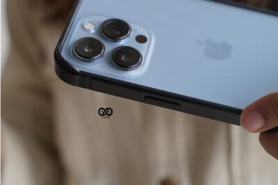 Black Fiber Bumper for iPhone 13 Pro Max (Bumper, not a Case)