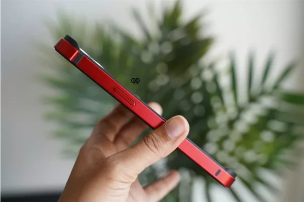 Red Fiber Bumper for iPhone 13 Mini (Bumper, not a Case) - Image 11