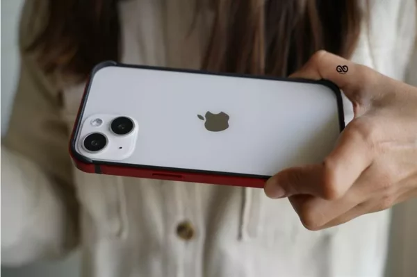 Red Fiber Bumper for iPhone 13 Mini (Bumper, not a Case) - Image 15