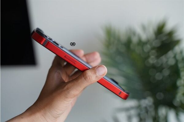 Red Fiber Bumper for iPhone 13 Pro Max (Bumper, not a Case) - Image 5