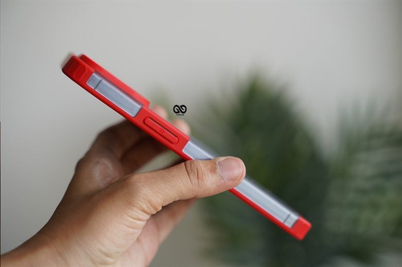 Red Slim Armor Matte Case for iPhone 13 Mini