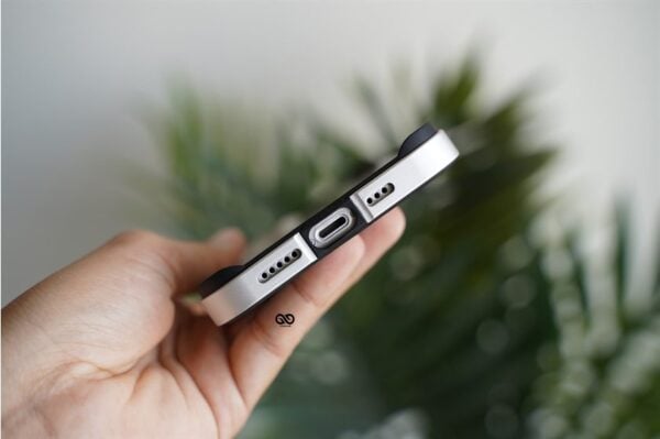 Silver Fiber Bumper for iPhone 14 Plus (Bumper, not a Case) - Image 3