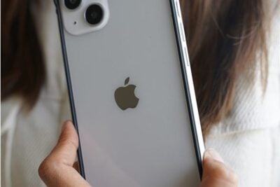 Silver Fiber Bumper for iPhone 14 Plus (Bumper, not a Case)