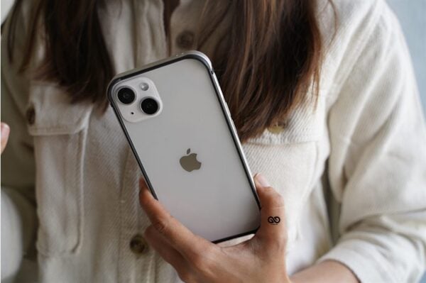 Silver Fiber Bumper for iPhone 14 Plus (Bumper, not a Case) - Image 7