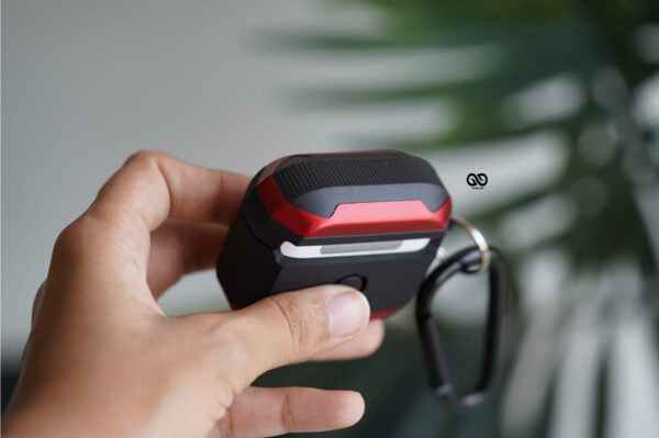 Red Black Shockproof airpods case for Airpods 3 - Image 4