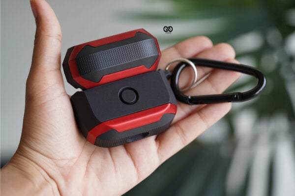 Red Black Shockproof airpods case for Airpods 3 - Image 6