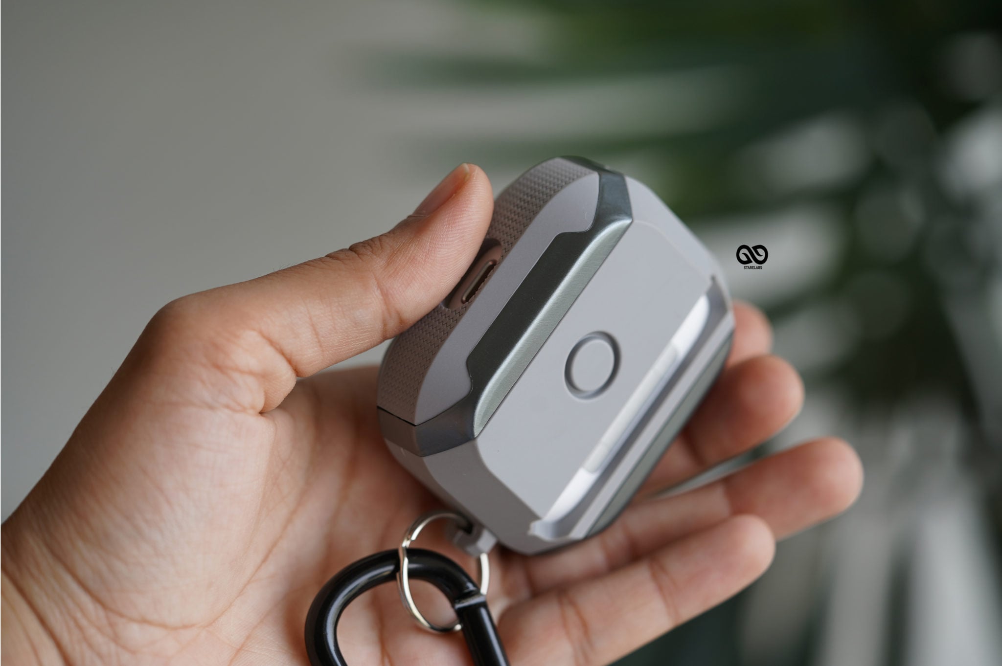 Grey Shockproof airpods case for Airpods 3 (Old) 10 Grey Shockproof airpods case for Airpods 3 (Old) - Image 10